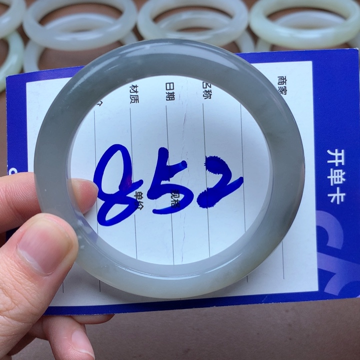 和田玉未镶嵌手镯59