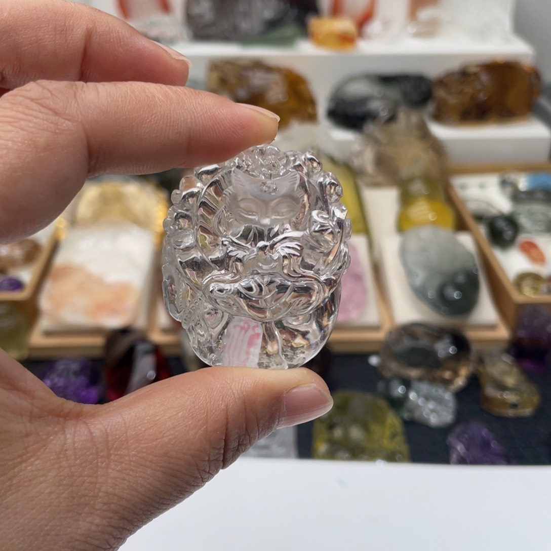 水晶颈饰未镶嵌唯****选定制