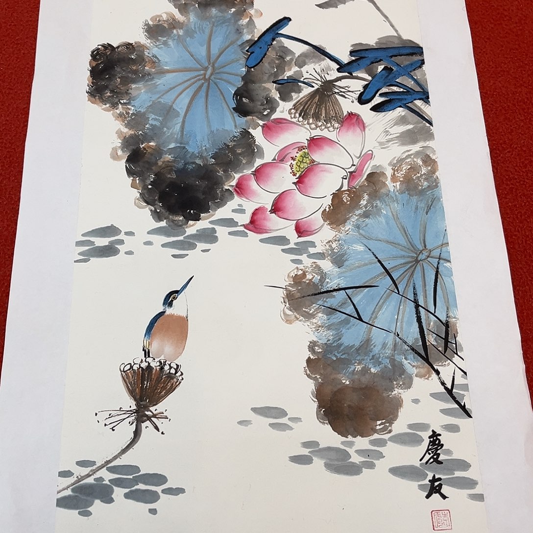 国画手绘国画作品