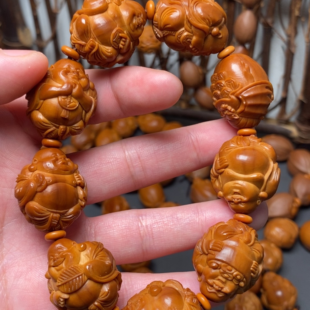 ****手串橄榄核弥勒橄榄核