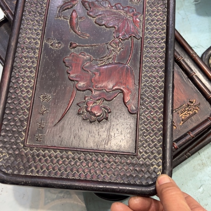 坐***云非洲紫檀（红花梨）