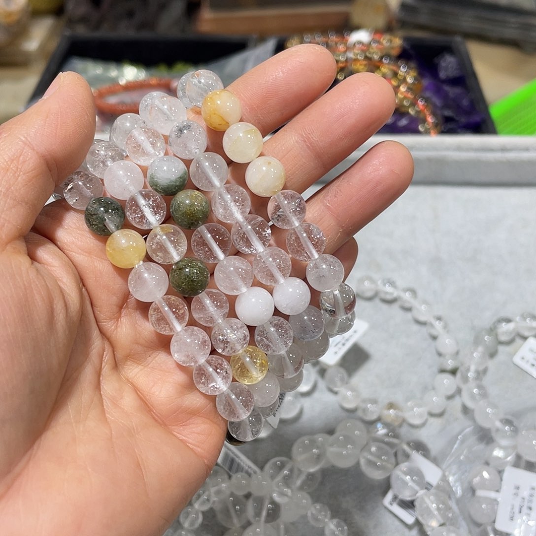 水晶手串9m m未镶嵌多样性发一条x x 227