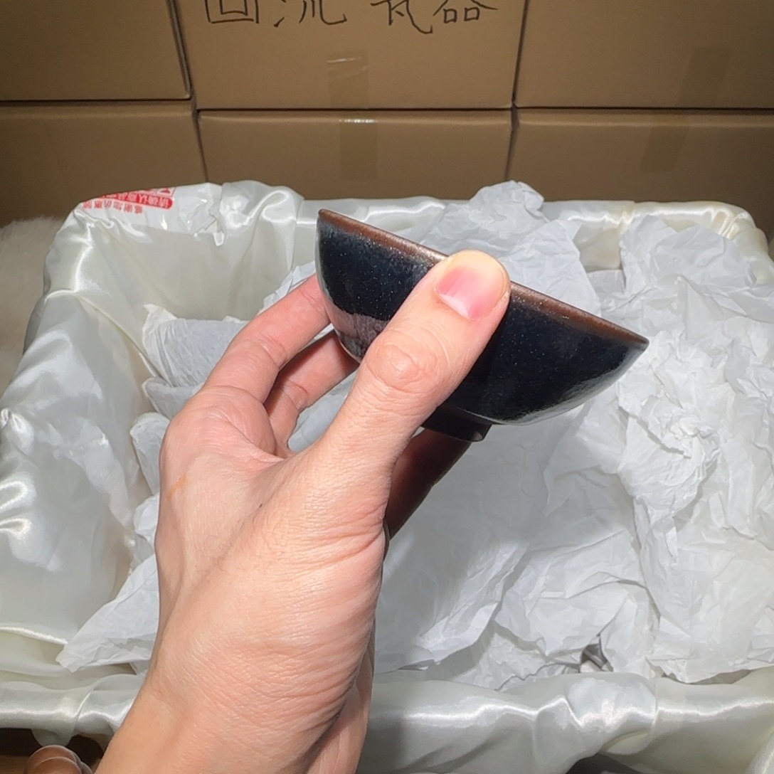 茶盏微瑕建盏，介意勿拍