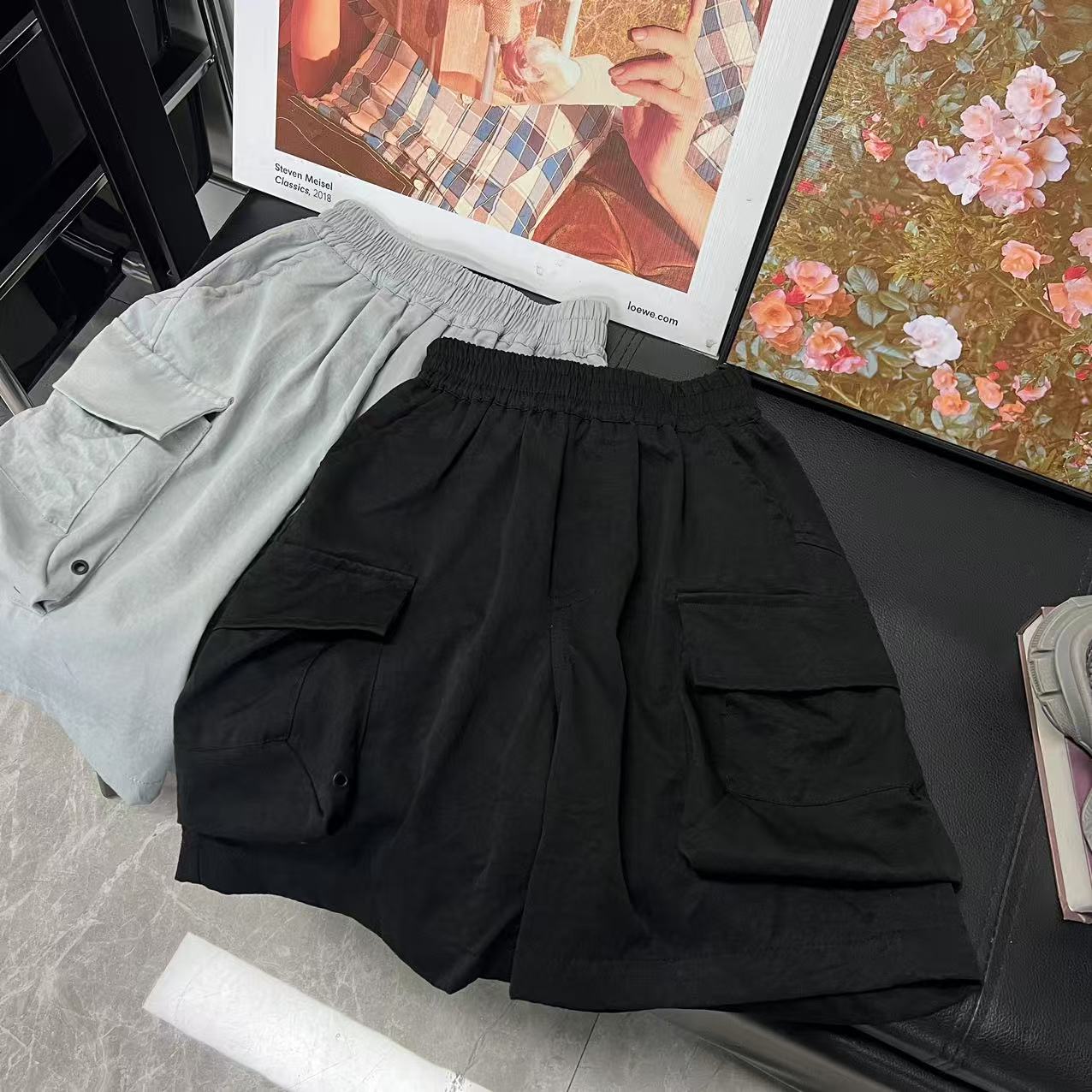 ZY-2025夏季新款儿童日常百搭工装短裤-5003