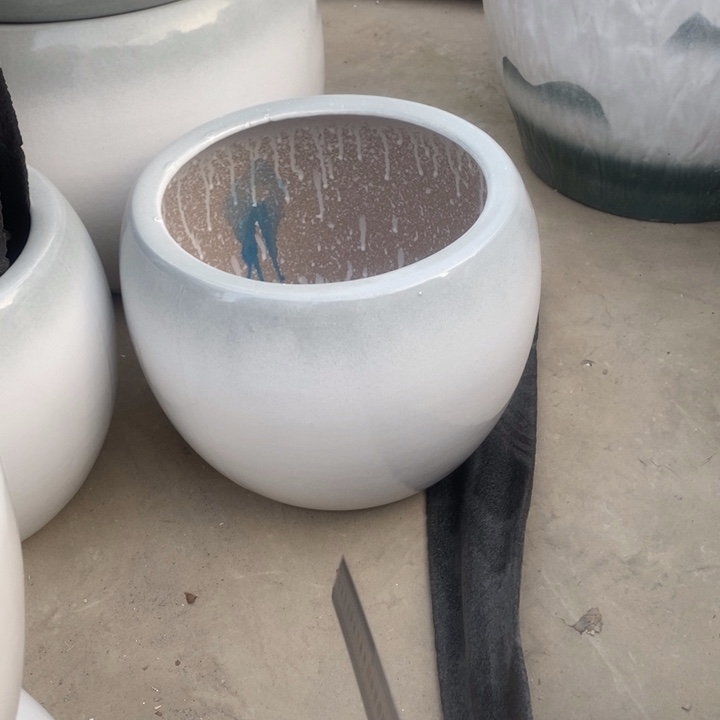 渐变青球盆大号口28/25