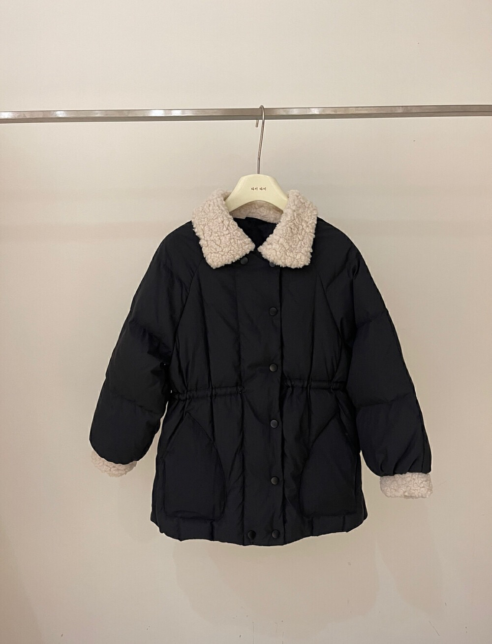 短款厚款中长款羽绒服时尚百搭毛领保暖冬季纯色休闲拼接冬装韩版