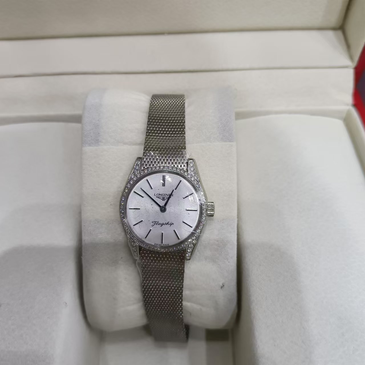95新 Longines/浪琴 手动表盘24/腕周18/256107125