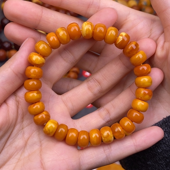 琥珀未镶嵌裸石蜜蜡M