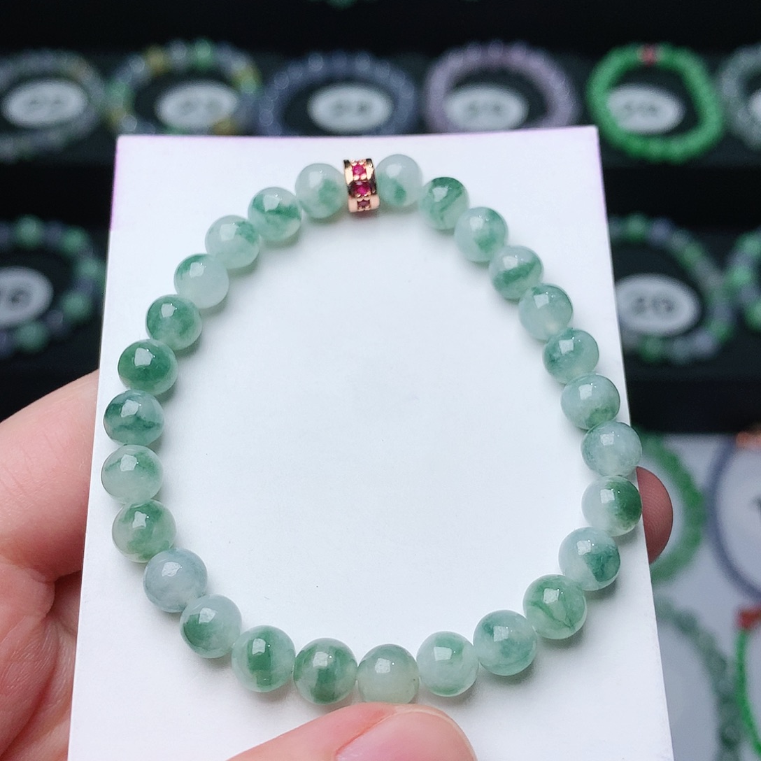 翡翠手链未镶嵌翡翠