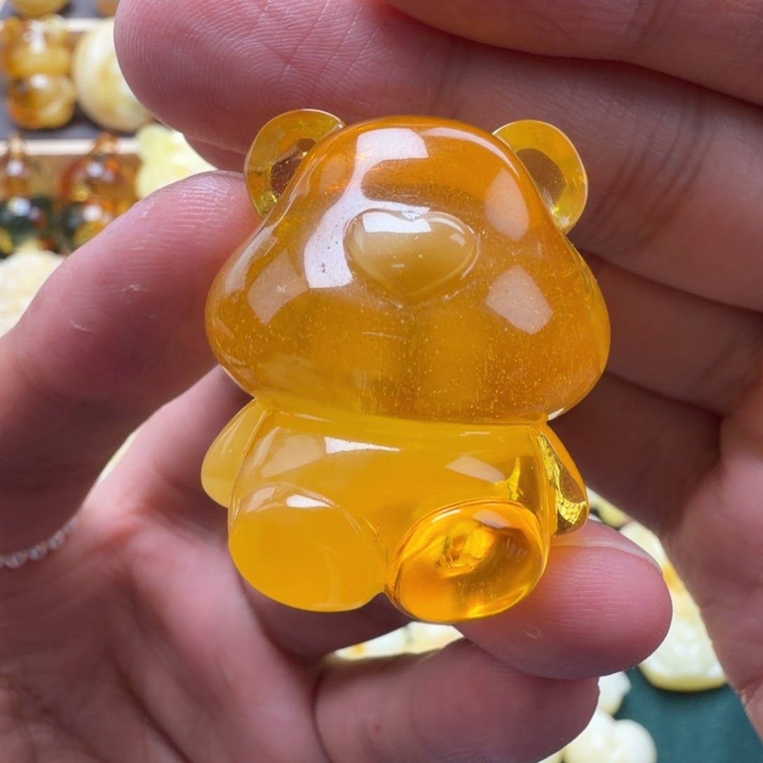 琥珀未镶嵌裸石蜜蜡