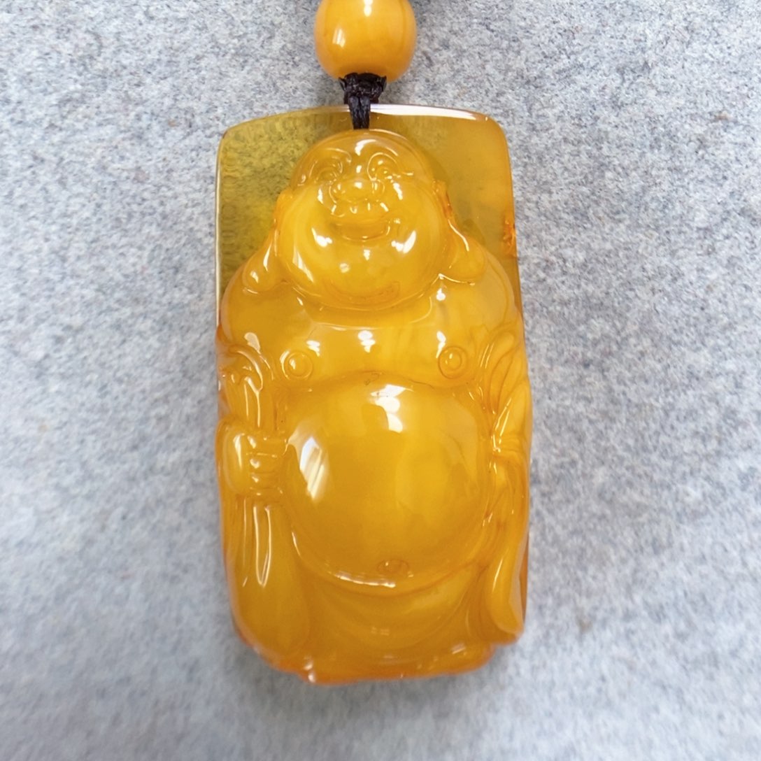 蜜蜡颈饰未镶嵌蜜蜡