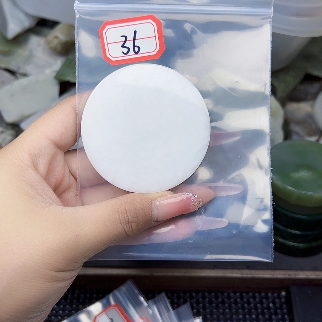 和田玉珠宝半成品未镶嵌