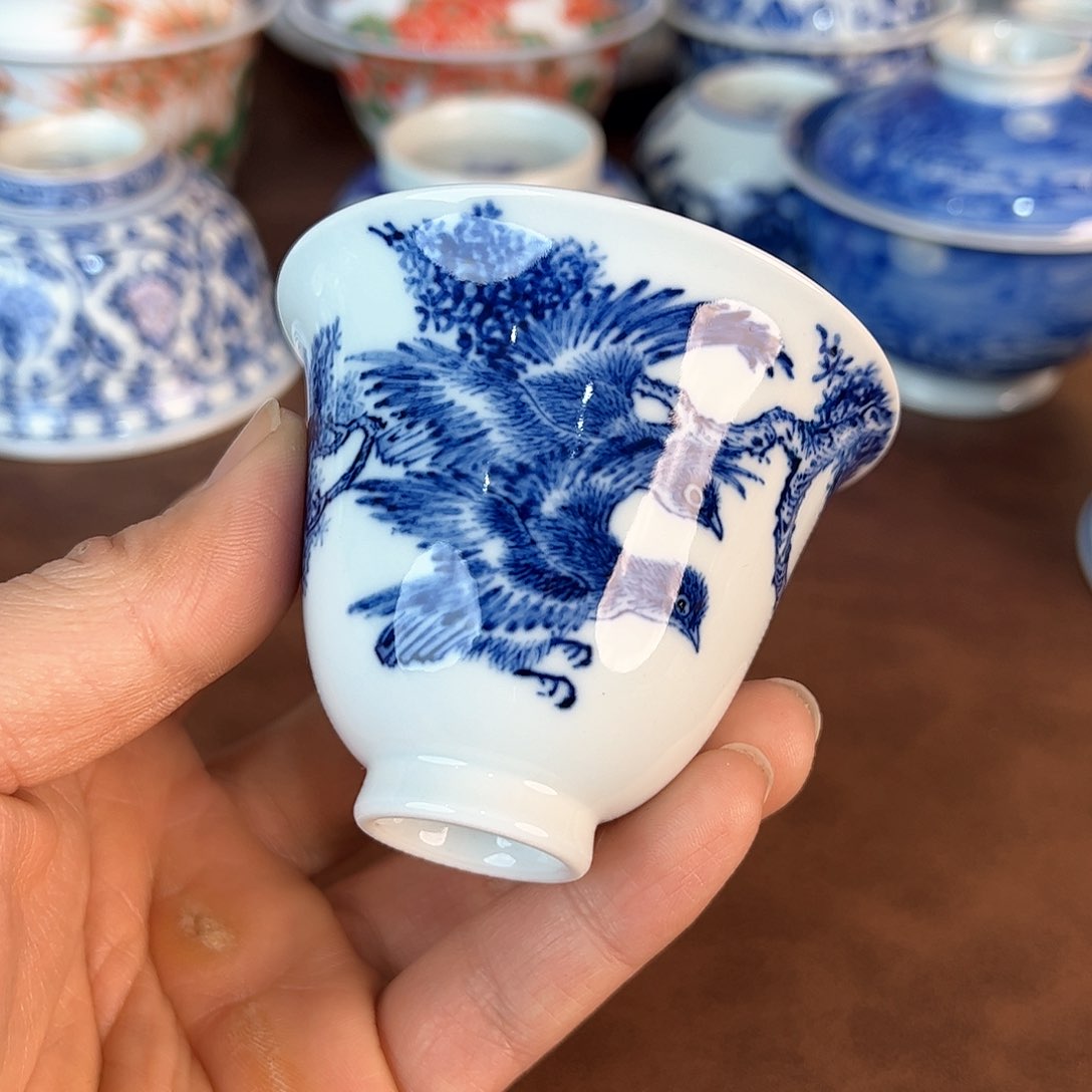 杯景德镇全手工手绘陶瓷