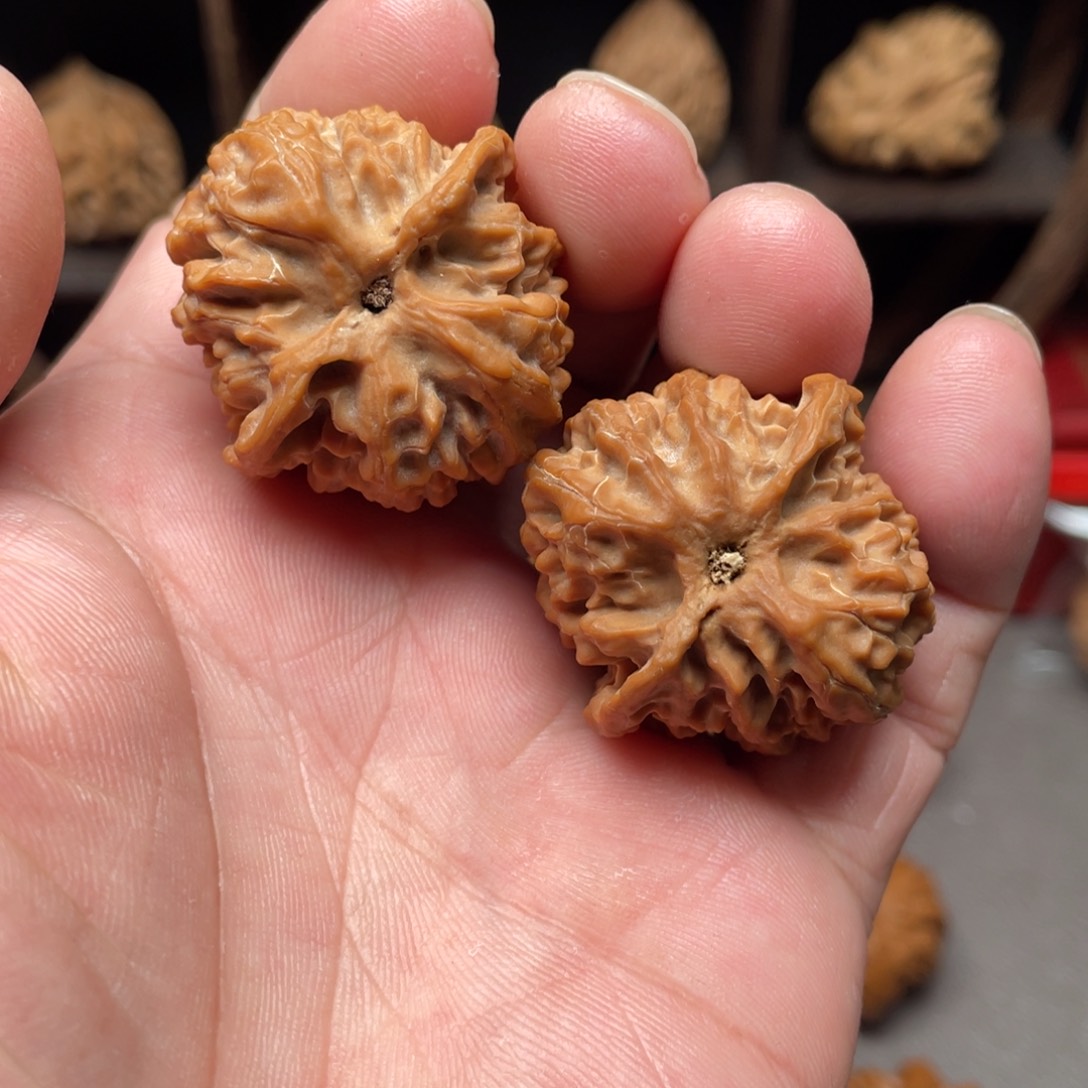 桃核把件35全品苹果