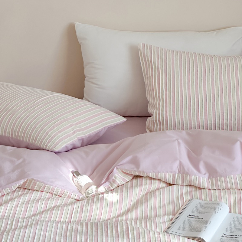 【禧俞】全棉设计师款色织提花四件套四季款可裸睡柔软亲肤