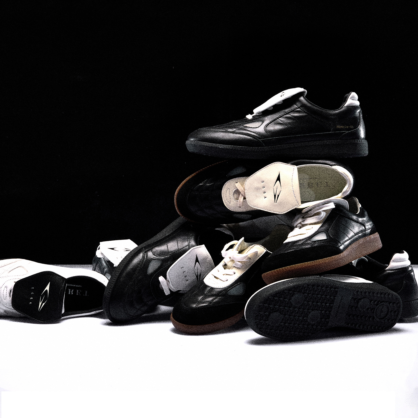 TERRAINCOGNITA鹿晗同款Ramble01牛皮德训鞋潮流通勤Ins休闲鞋