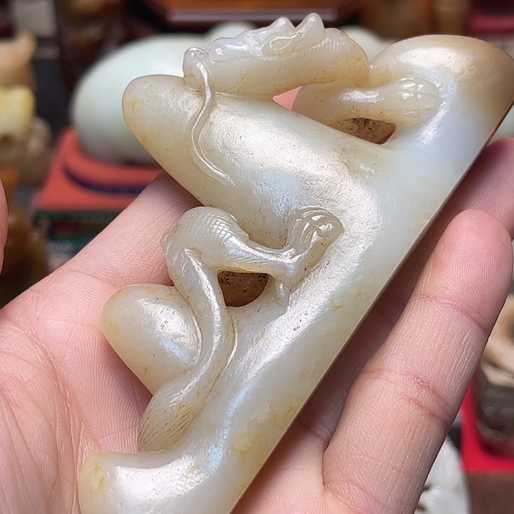 不***臣和田玉未镶嵌挂件