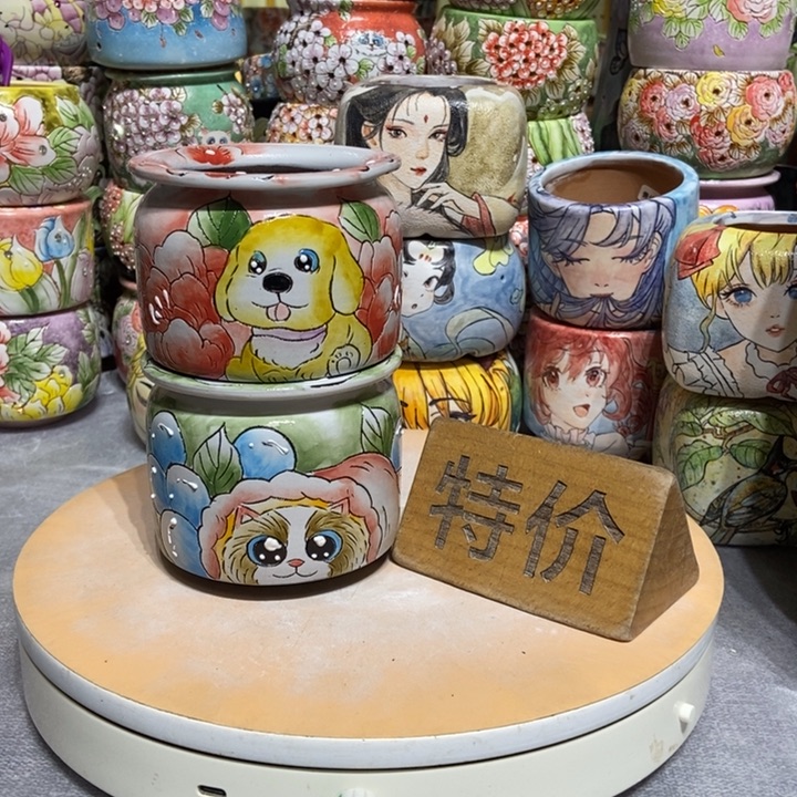 景德镇艺术手绘作品