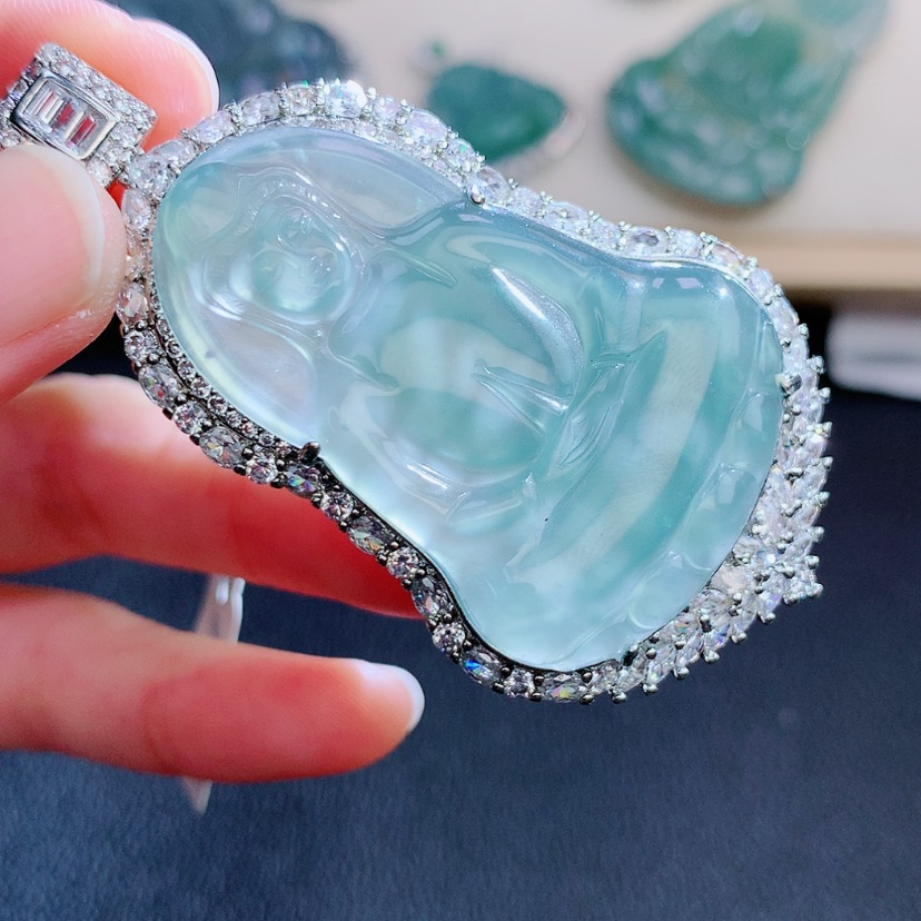 【闪购商品】翡翠颈饰未镶嵌翡翠