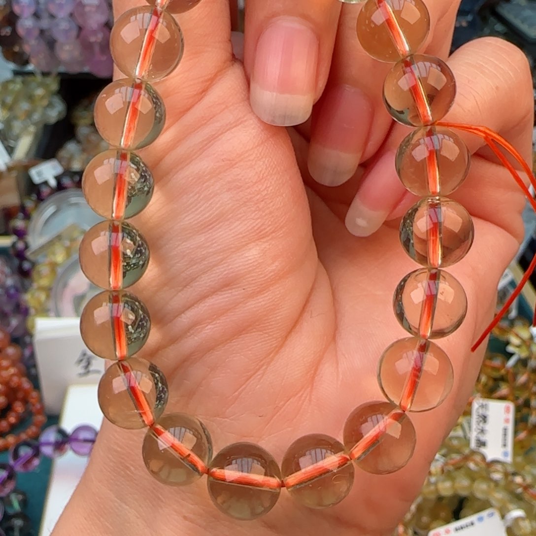 水晶手链未镶嵌成*手串