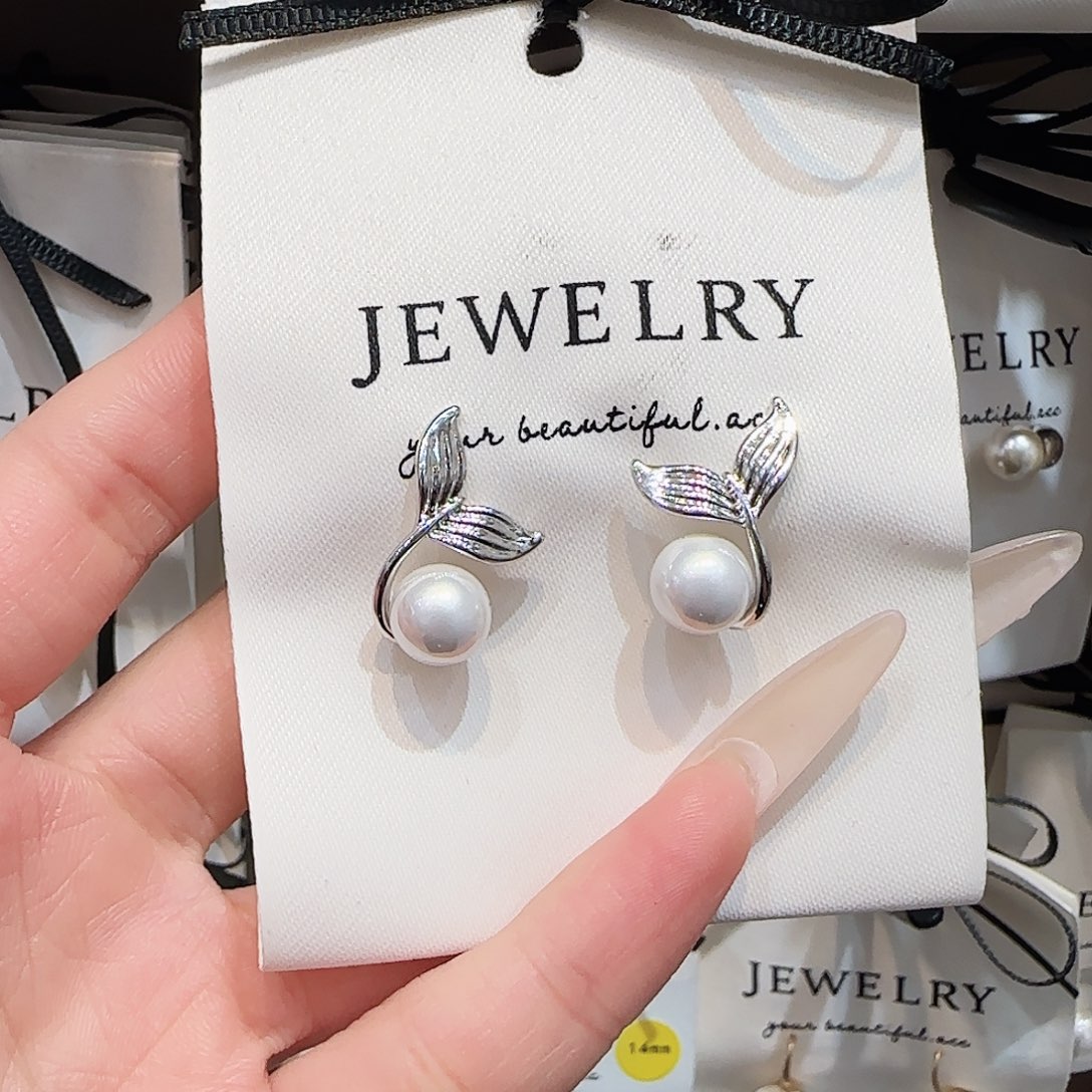 贝珠（仿珍珠）纯铜925银银色