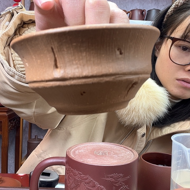 紫砂茶杯原矿紫砂杯