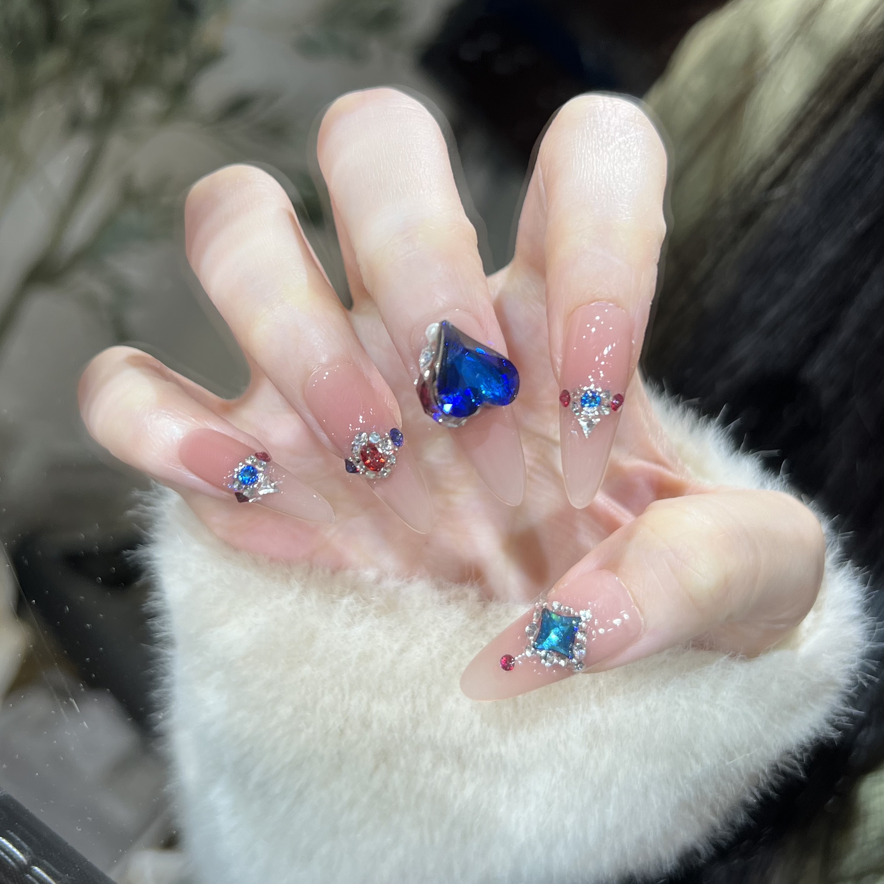 本宫指义【M22/施华】穿戴甲 底色：148腮红