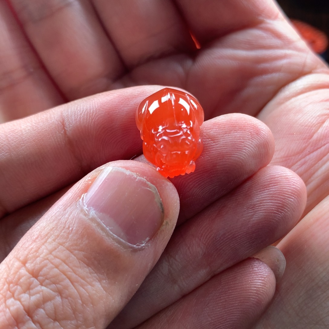 南红玛瑙貔貅未镶嵌