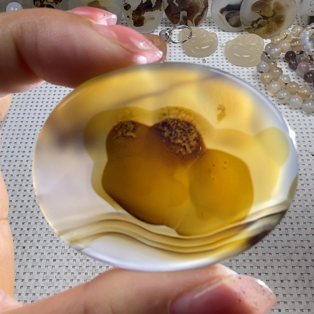 玛瑙/玉髓未镶嵌颈饰