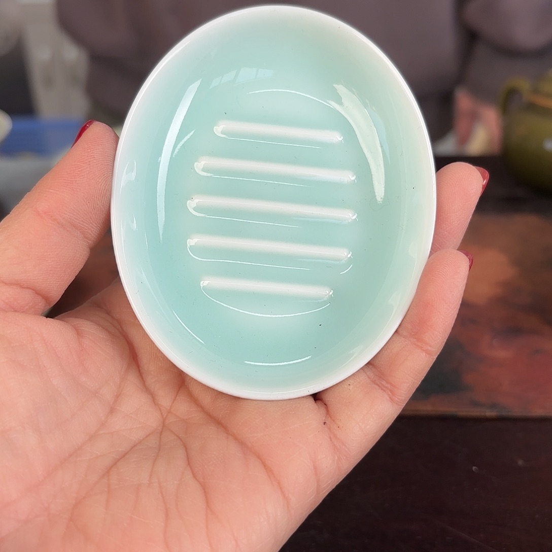 龙泉云间青瓷小米茶器