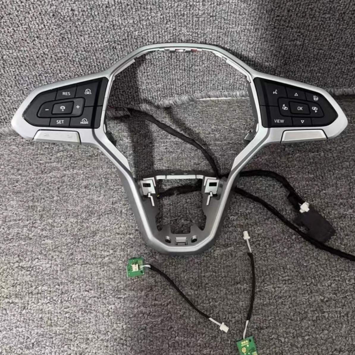 大众高尔夫八触摸改物理按键一套 原厂全新正品 无损安装 