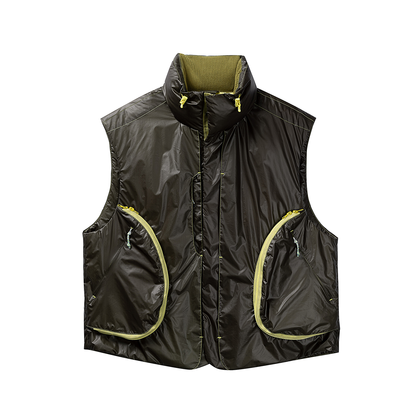 MY6622男女同款冬季保暖鸭绒羽绒马甲宽松型