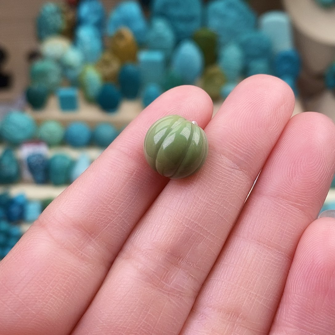 绿松石珠宝奇石未镶嵌