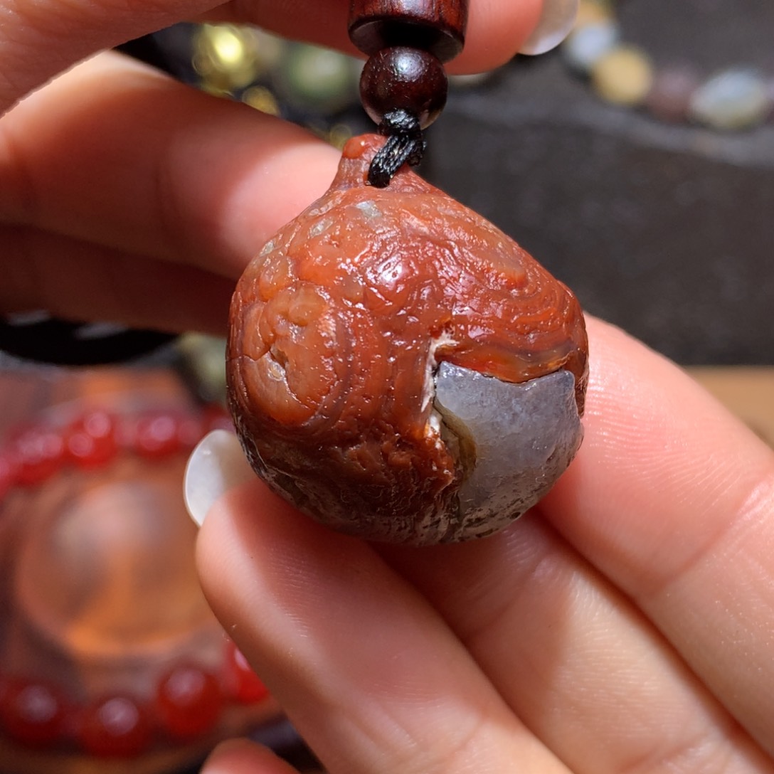 未镶嵌玛瑙/玉髓珠宝半成品