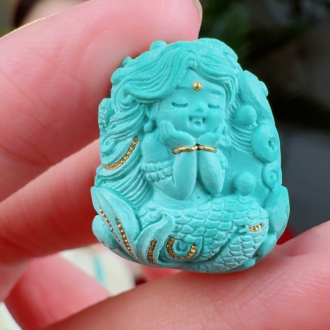 绿松石珠宝奇石未镶嵌