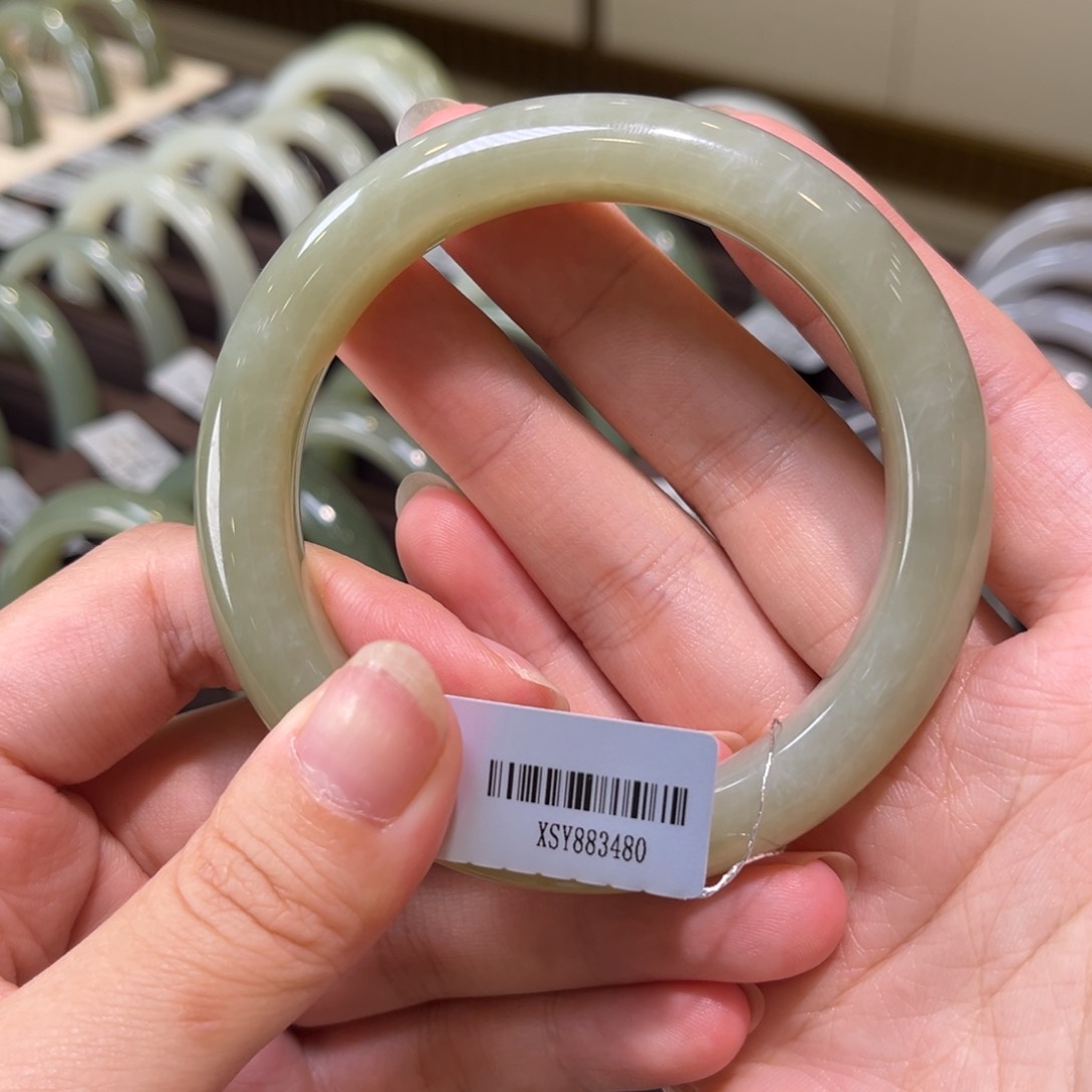 和田玉手镯未镶嵌59.4