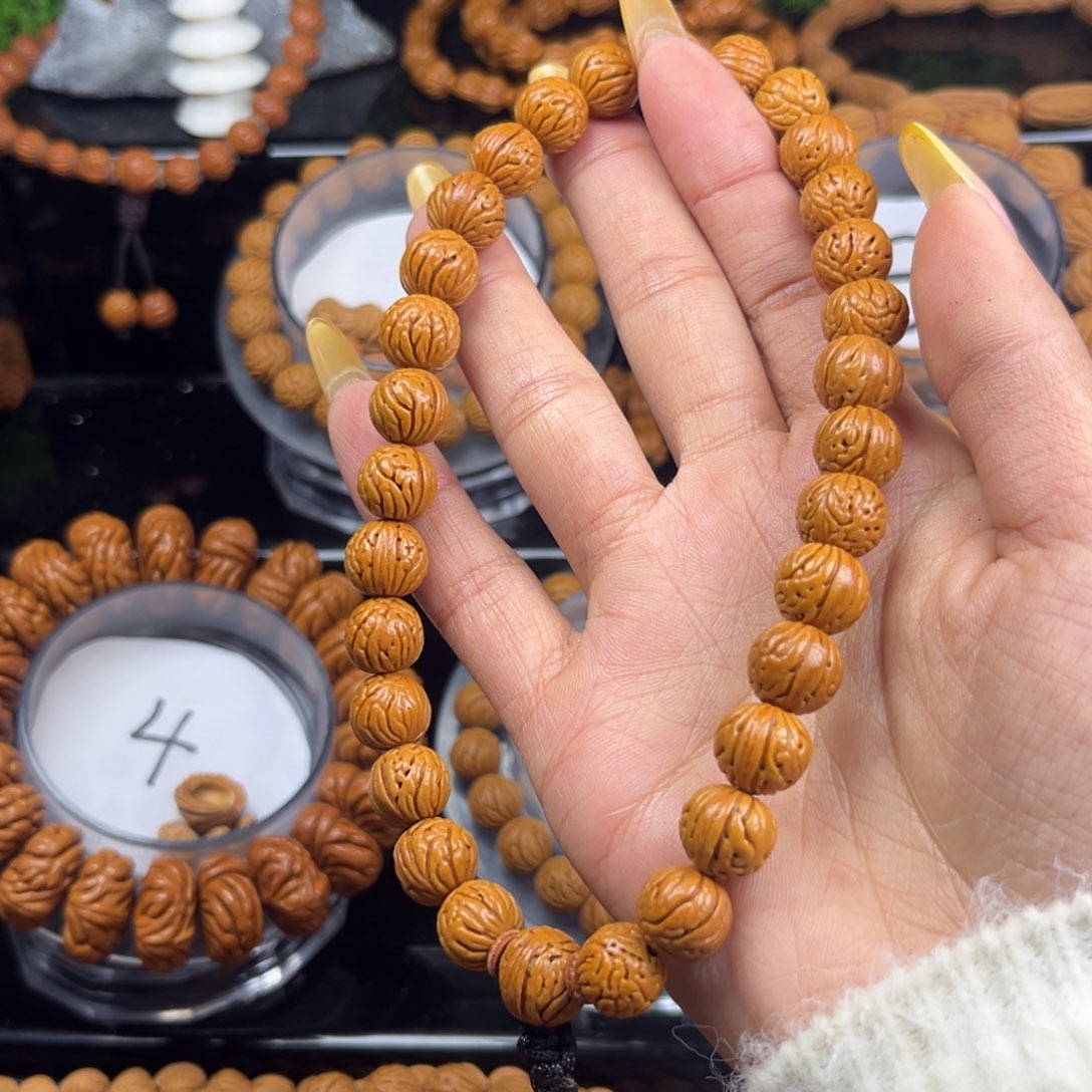 手串桃核微**风桃核手持