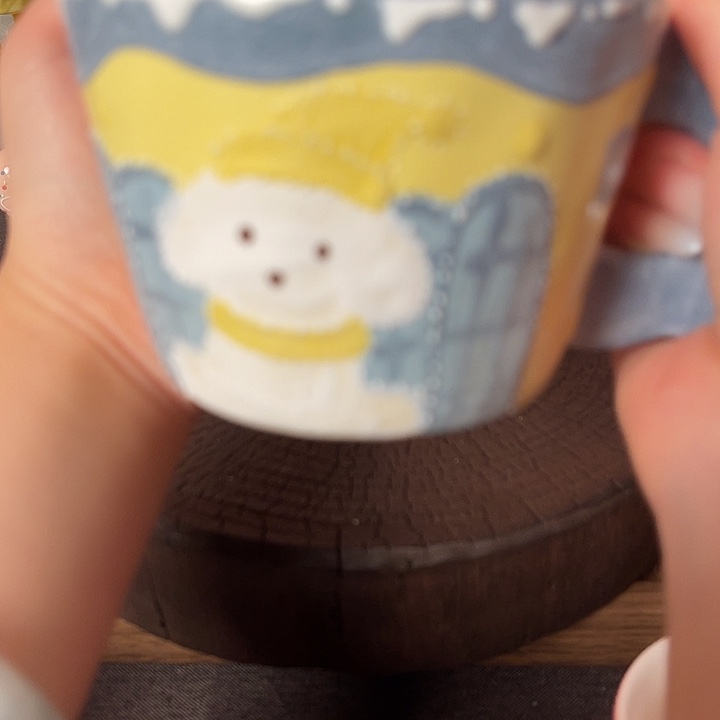 景德镇陶瓷可爱手绘杯