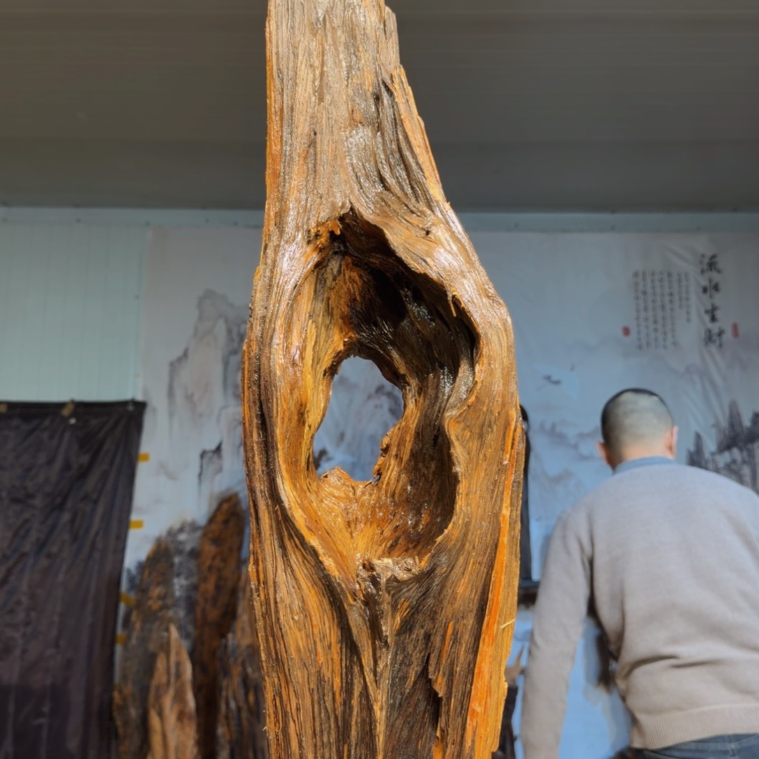 G***_木三丰琥珀木 天然摆件19