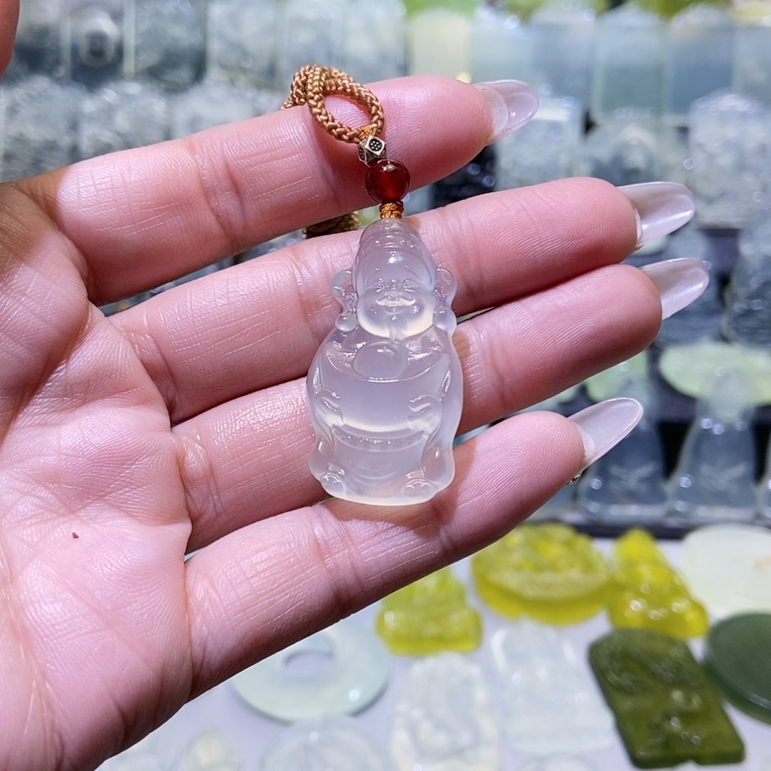 岫玉吊坠未镶嵌吊坠