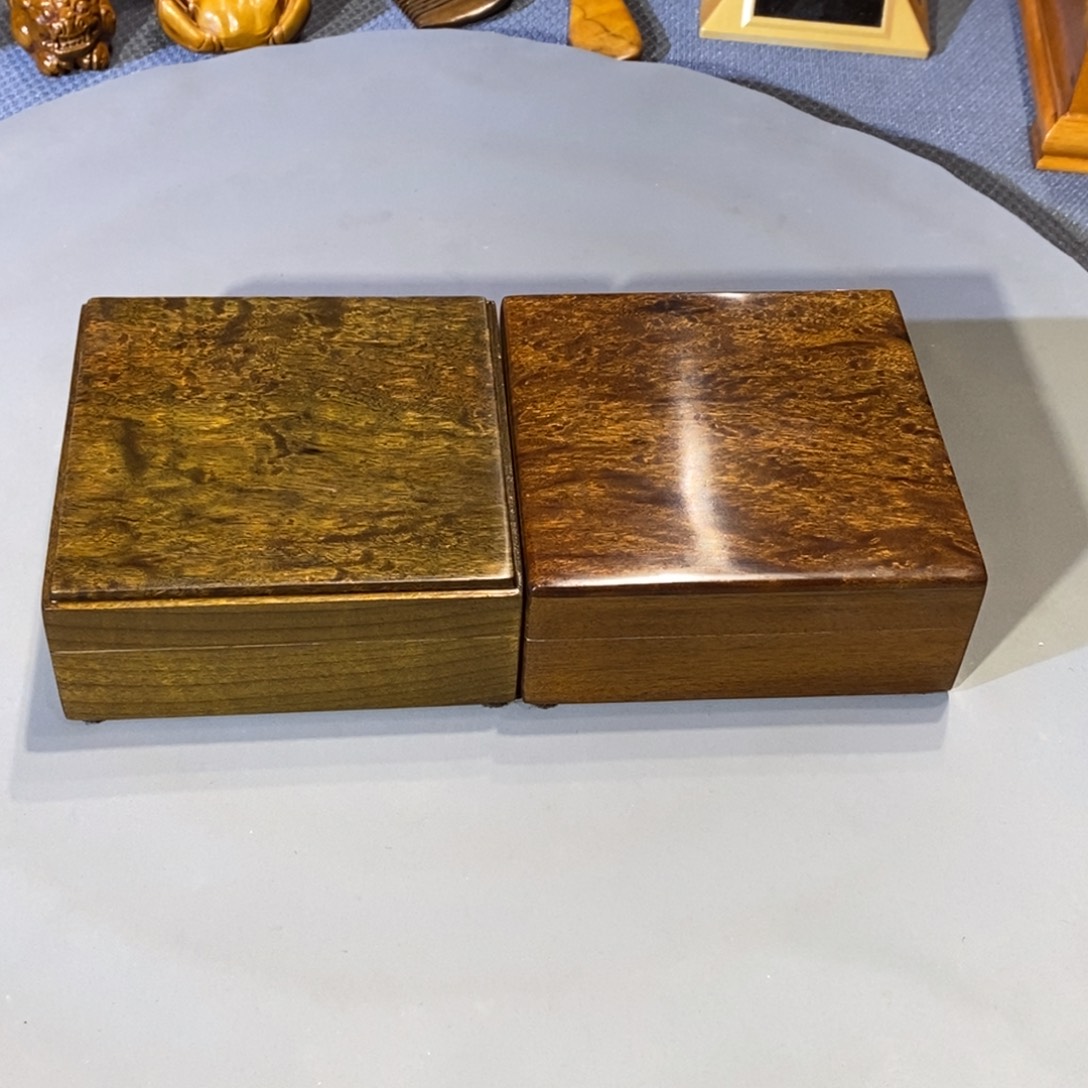 城***主楠木金丝楠木乌木手串盒