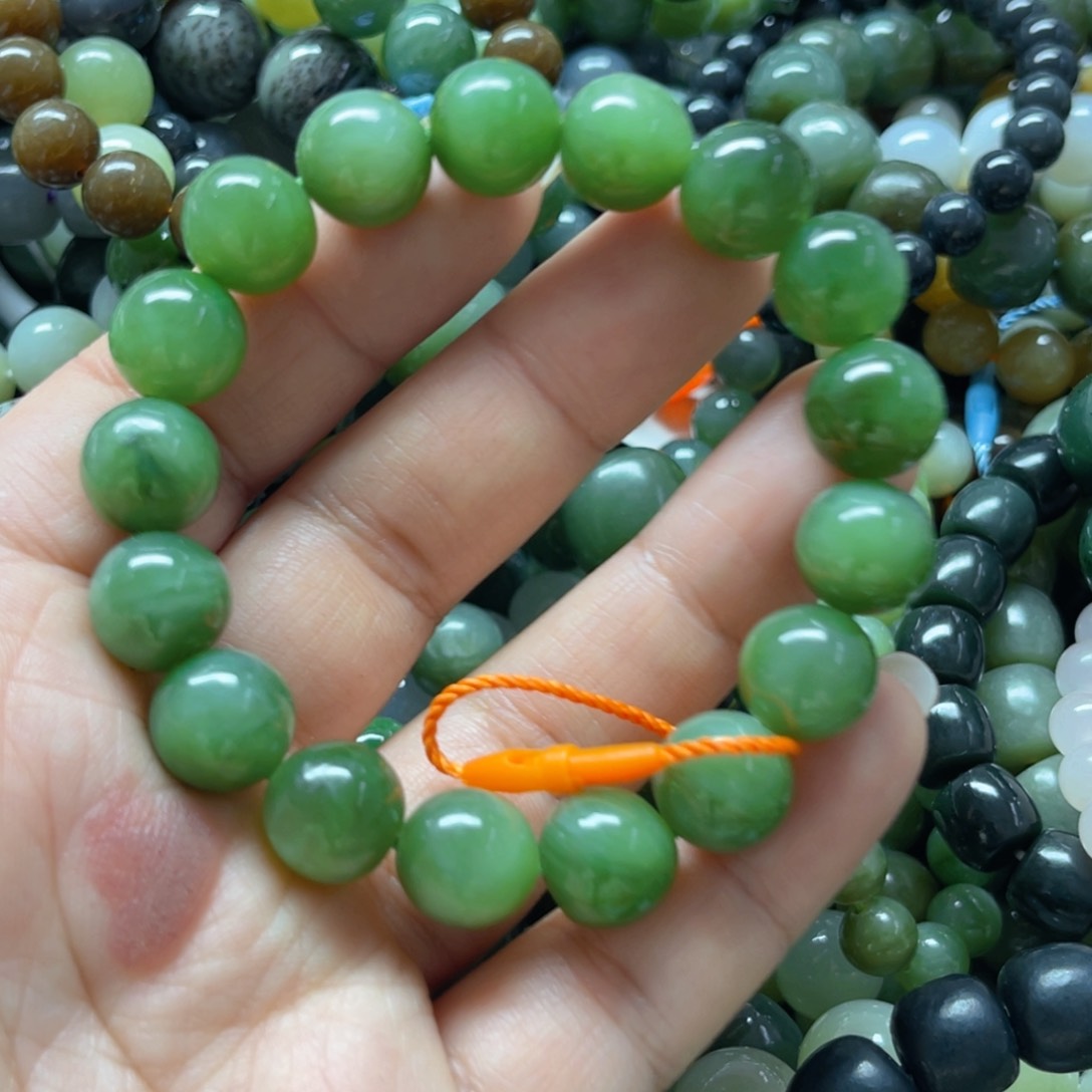 和田玉手链未镶嵌