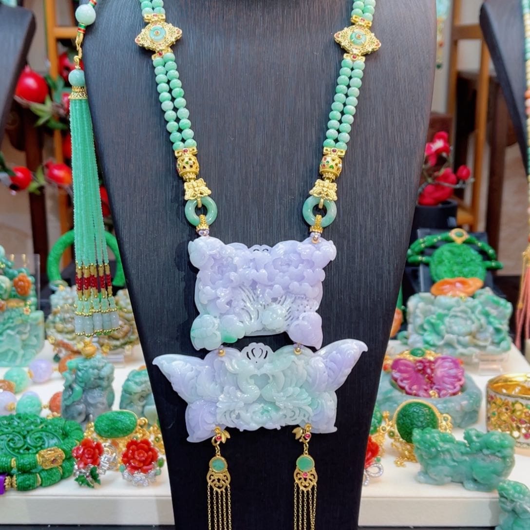 翡翠颈饰合金48小时鉴赏期