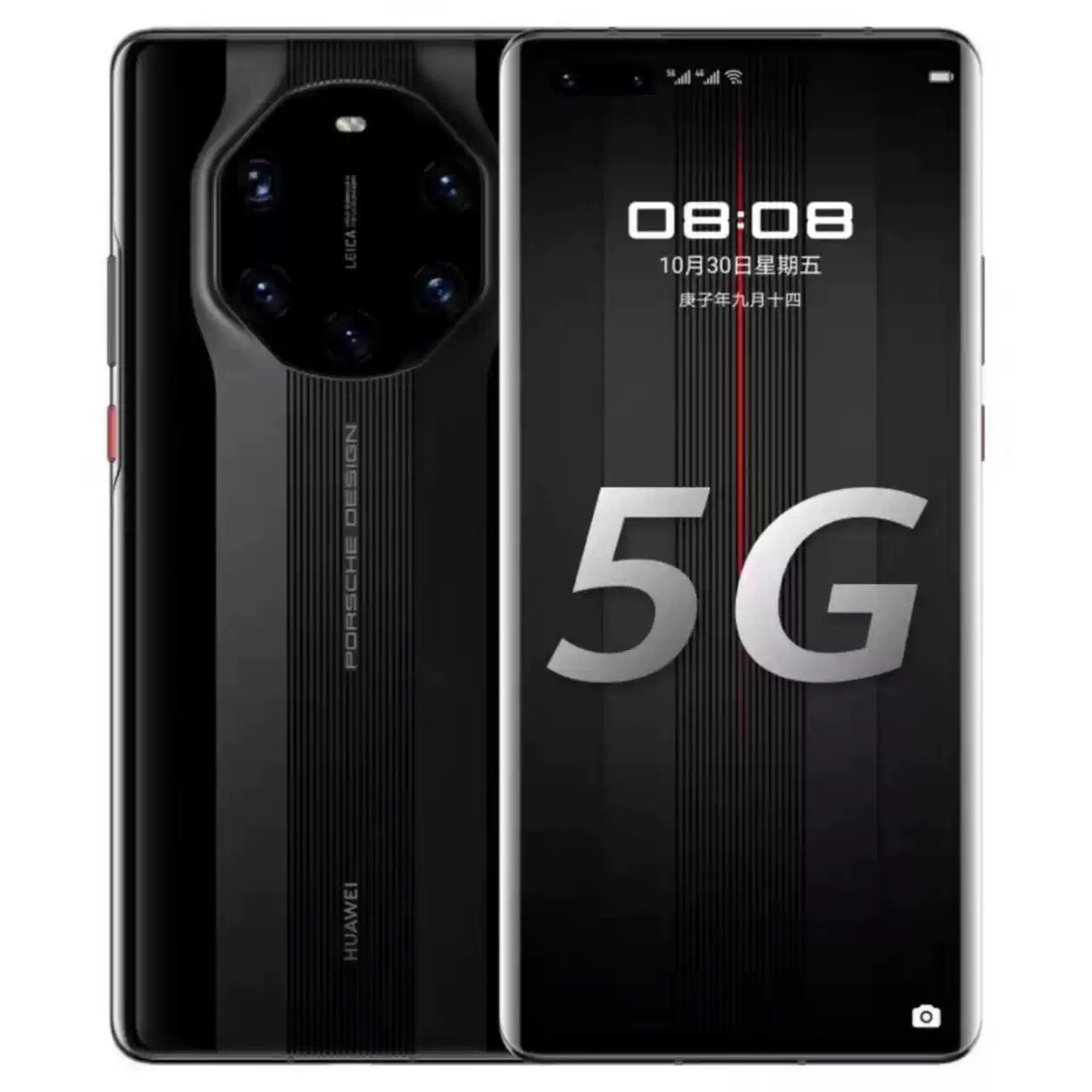 99新 Huawei/华为 Mate40RS保时捷5G手机麒麟9000处理器二手手机