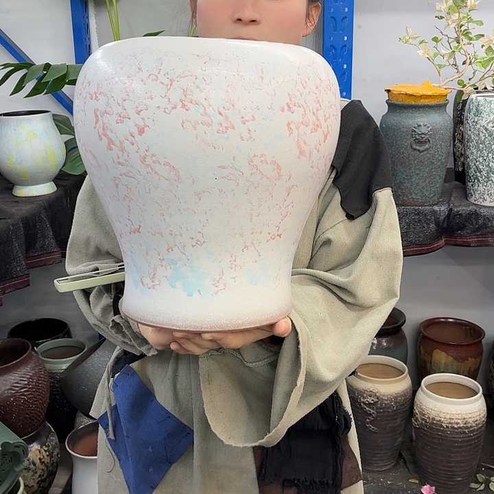 20×30 -粗陶花盆有孔-买买买