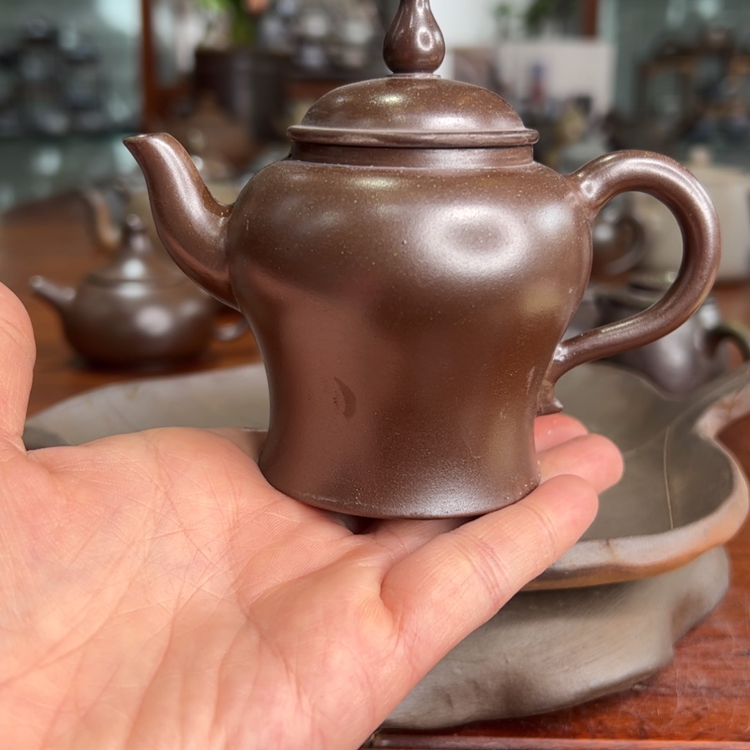 贵台龙窑柴烧茶壶A19