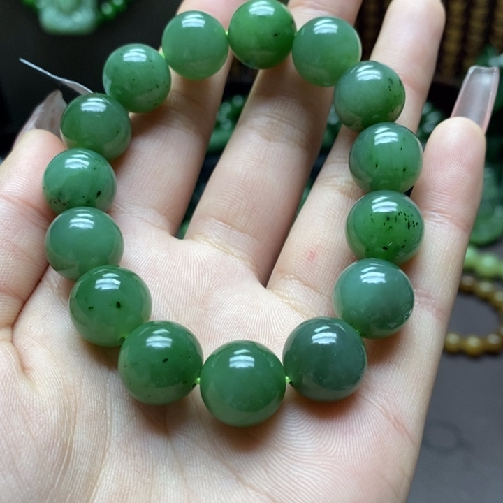 和田玉手串未镶嵌