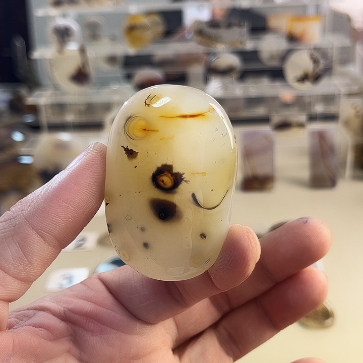 玛瑙/玉髓吊坠(不含链)未镶嵌