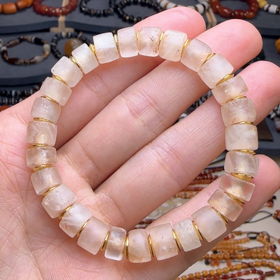 水晶手链未镶嵌dui ru fu