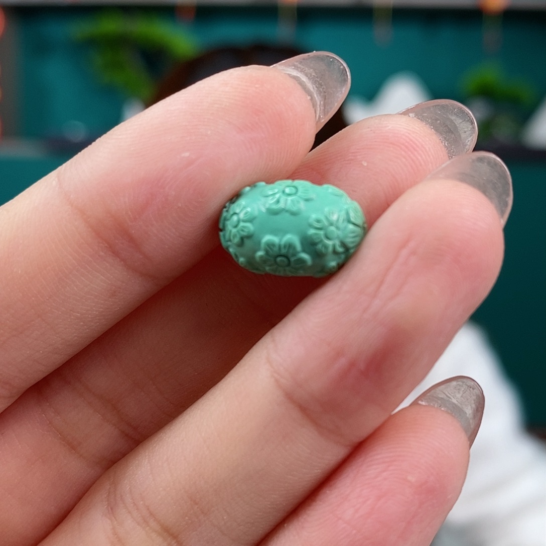 绿松石珠宝奇石未镶嵌